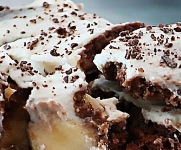 BROWNIE REFRIGERATOR CAKE!!!