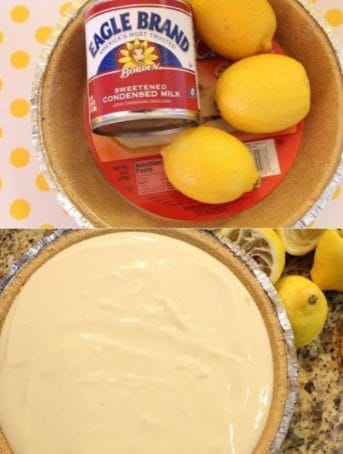 NO BAKE LEMON PIE !!!