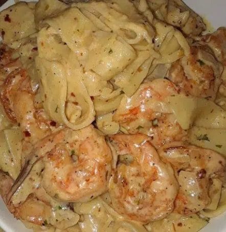 Shrimp and Garlic Pasta!!!