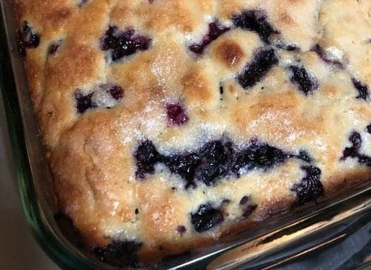 Blueberry Buttermilk Breakfast Cake!!!