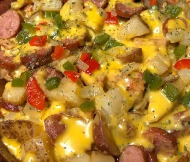 Cheese Potato & Smoked Sausage Casserole