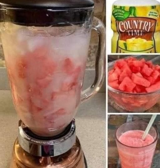 Watermelon-Lemonade Slush !!!