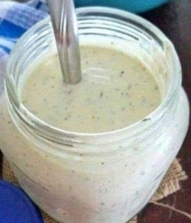 The best ranch you’ll ever taste and it’s homemade!!!