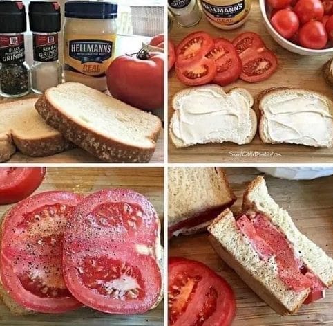 CLASSIC TOMATO SANDWICH