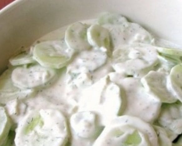 Creamy Cucumber Salad !!!!