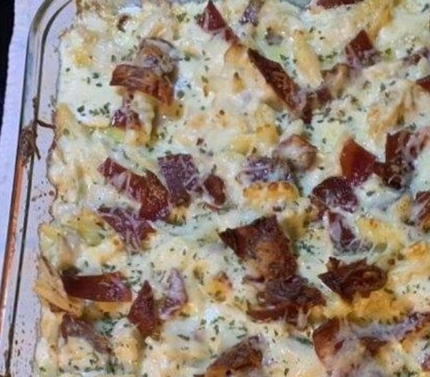 Chicken Bacon Ranch Potato Bake!!!