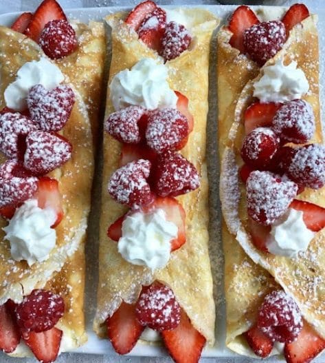 Crepes recipe**