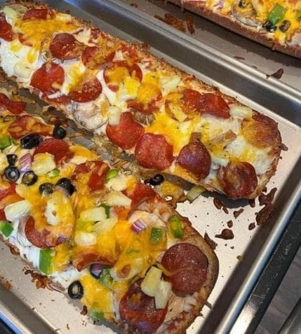 French bread pizza!!!