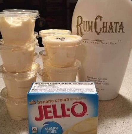 Rumchata Cheesecake Pudding Shots!!!!