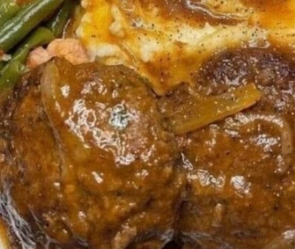 Salisbury Steak with Onion Gravy recipe