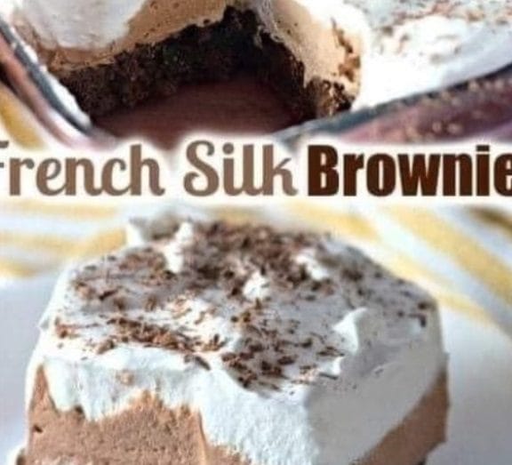 French Silk Pie Brownies Recipe!!