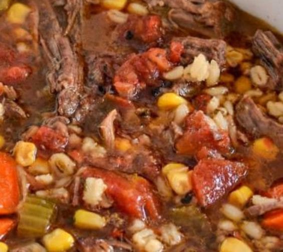 Beef Barley Soup**