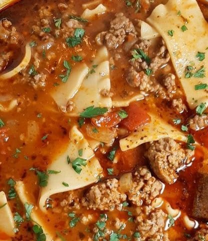 One Pot Lasagna Soup!!!
