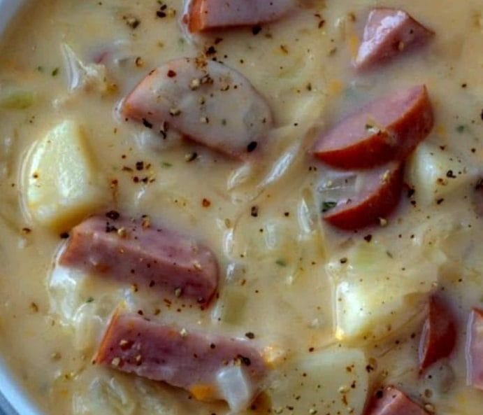 KIELBASA SOUP WITH POTATOES!!!