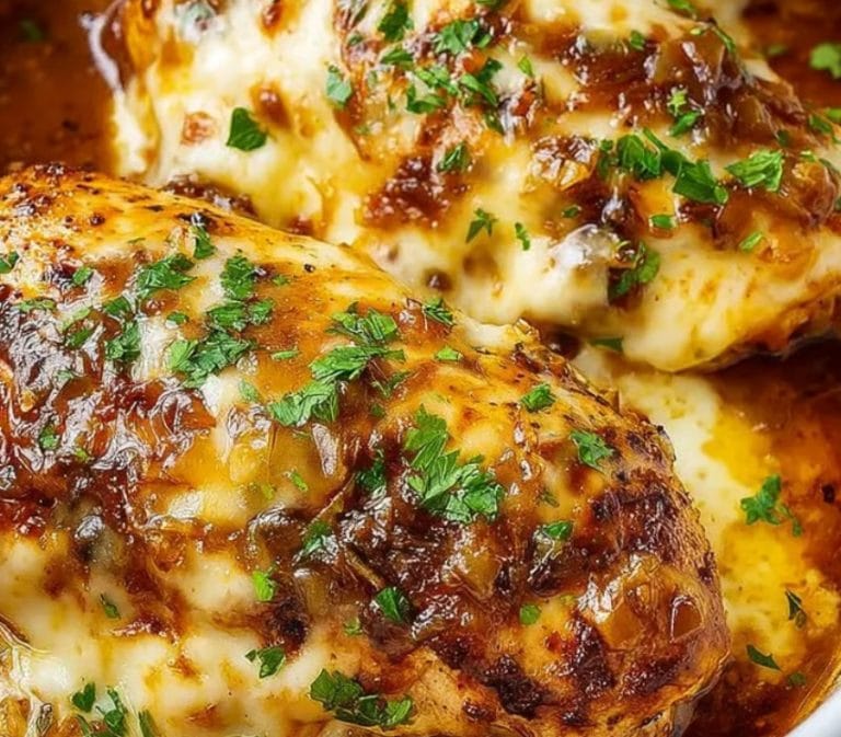French Onion Chicken Breast Delight