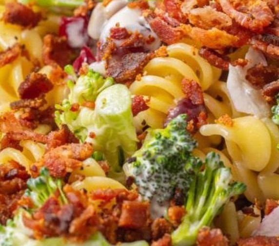 Bacon Broccoli Pasta Salad