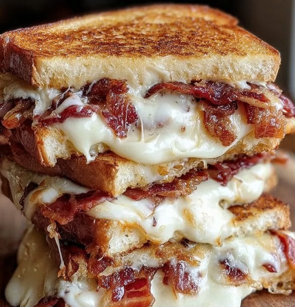 Triple Cheese Bacon Ranch Melt