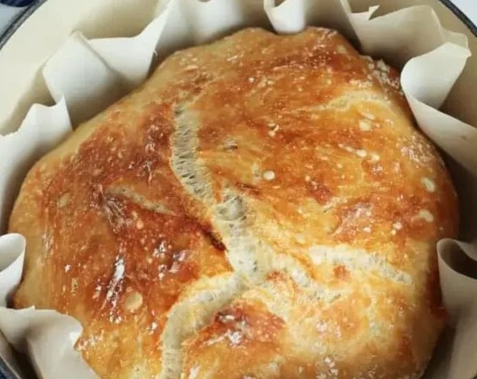This no-knead bread recipe is so easy. Plus, it always impresses guests