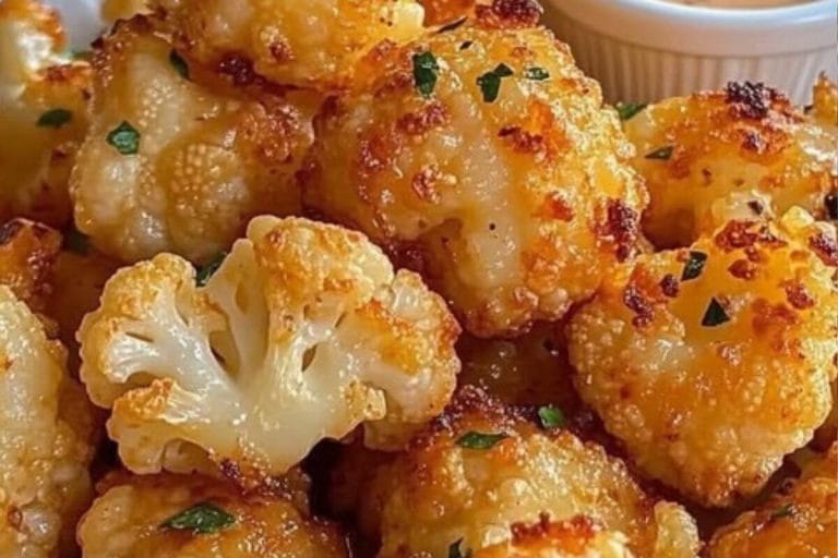 Golden Crispy Cauliflower Bites