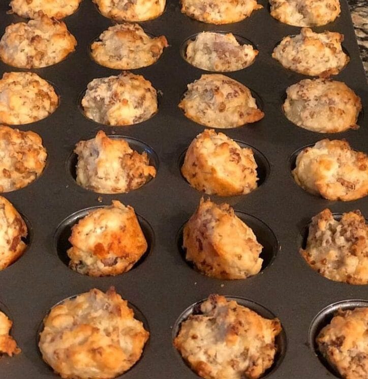 Crispy Hashbrown Sausage Bites