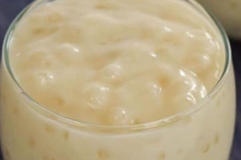 Homemade Tapioca Pudding