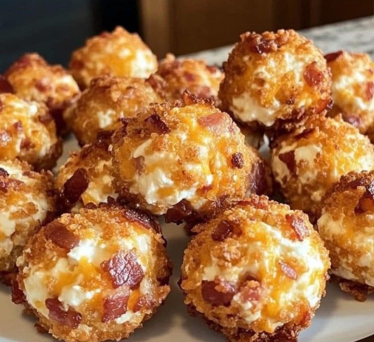 Carb bacon cheddar mini cheese balls