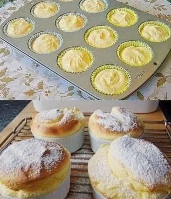 Fluffy Japanese Soufflé Cheesecakes