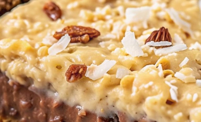 No-Bake German Chocolate Pie