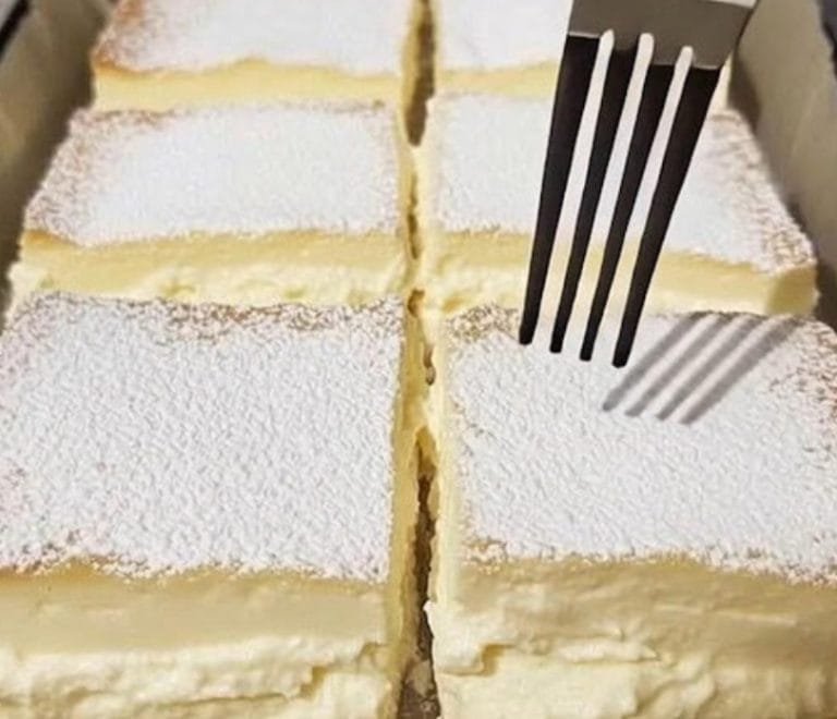 Vanilla Custard Dessert Squares