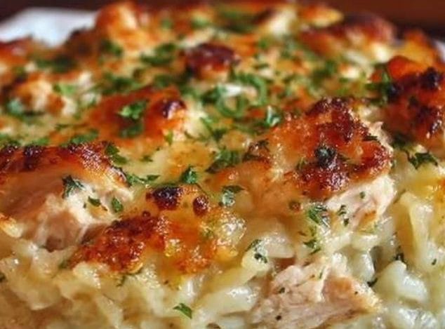 Mamaw’s Chicken and Rice Casserole