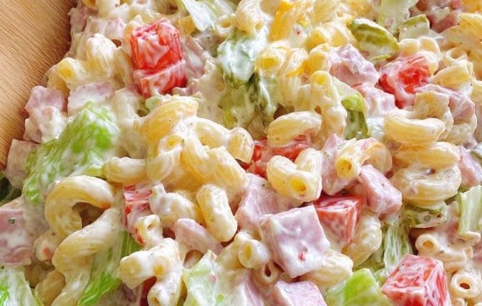 Stacked Italian Pasta Salad