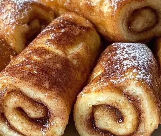 Cinnamon French Toast Roll-Ups