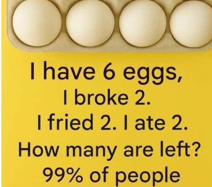 The 6-Egg Riddle — Answer Revealed