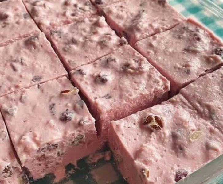 Black Cherry Jell-O Dessert