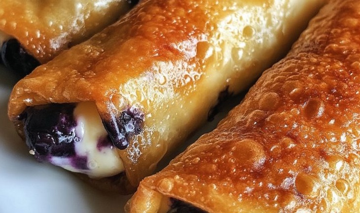 Blueberry Cheesecake Rolls