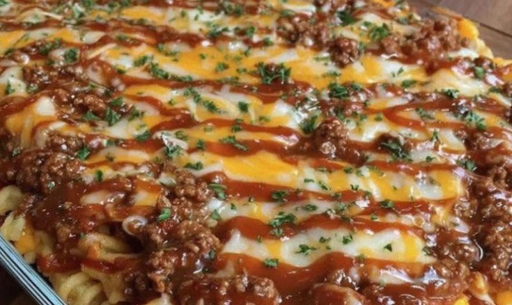 Longhorn Steakhouse Chili Cheese Fries