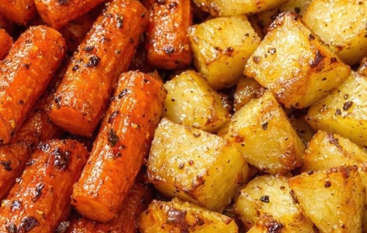 An older Amish woman taught me this 4 ingredient root vegetable bake and it has completely transformed my spring dinners