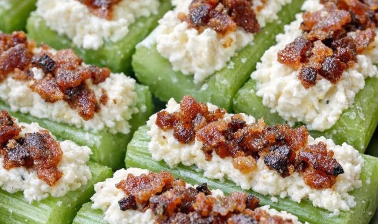 My neighbor makes these for every single block party and the platter is always empty in minutes. Only 4 ingredients to make the most addictive bite ever.