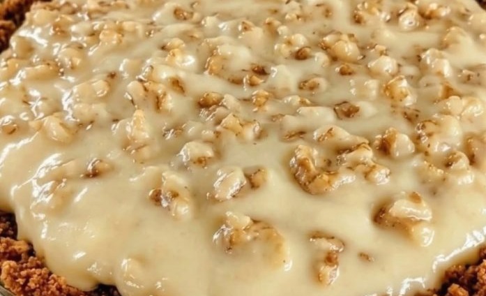 Walnut Cream Pie