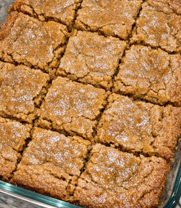3-Ingredient Peanut Butter Blondies