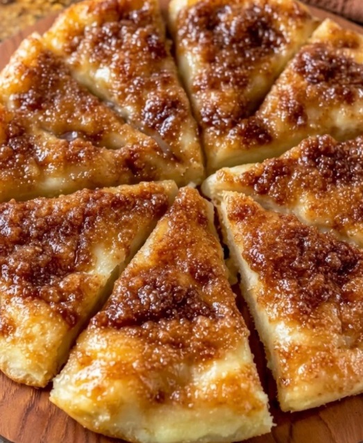 Cinnamon Sugar Dessert Pizza