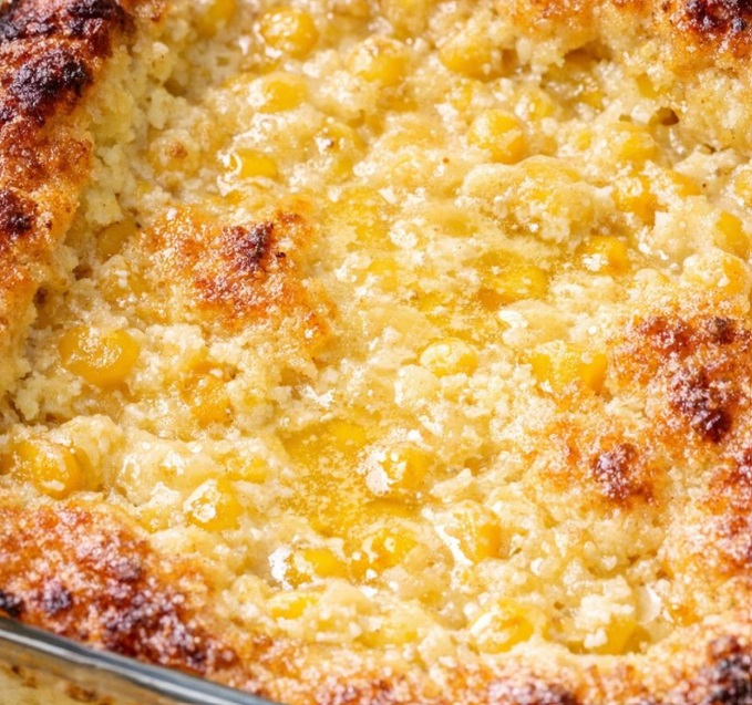 My aunt brings this to every single gathering and the pan is scraped clean before we even sit down. I still can’t believe it only takes 4 ingredients.